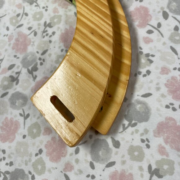 Wooden Purse Handles - for Homemade Purse - Craft Supply - NWT - Picture 5 of 7